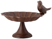 Esschert Design vogelbad op voet gietijzer Esschert Design vogelbad op voet gietijzer