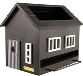 Wildlife Garden vogelvoederhuis met bad zwart Wildlife Garden vogelvoederhuis met bad zwart