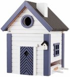 Wildlife Garden White and Blue Cottage vogelhuis Wildlife Garden White and Blue Cottage vogelhuis